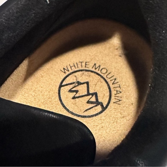 White Mountain Black and White Women's Platform Sneakers, Size 7 - Picture 7 of 7